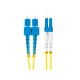 Lanberg FO-SULU-SD11-0050-YE cable de fibra optica 5 m SC/UPC LC/UPC G.657.A1 Amarillo